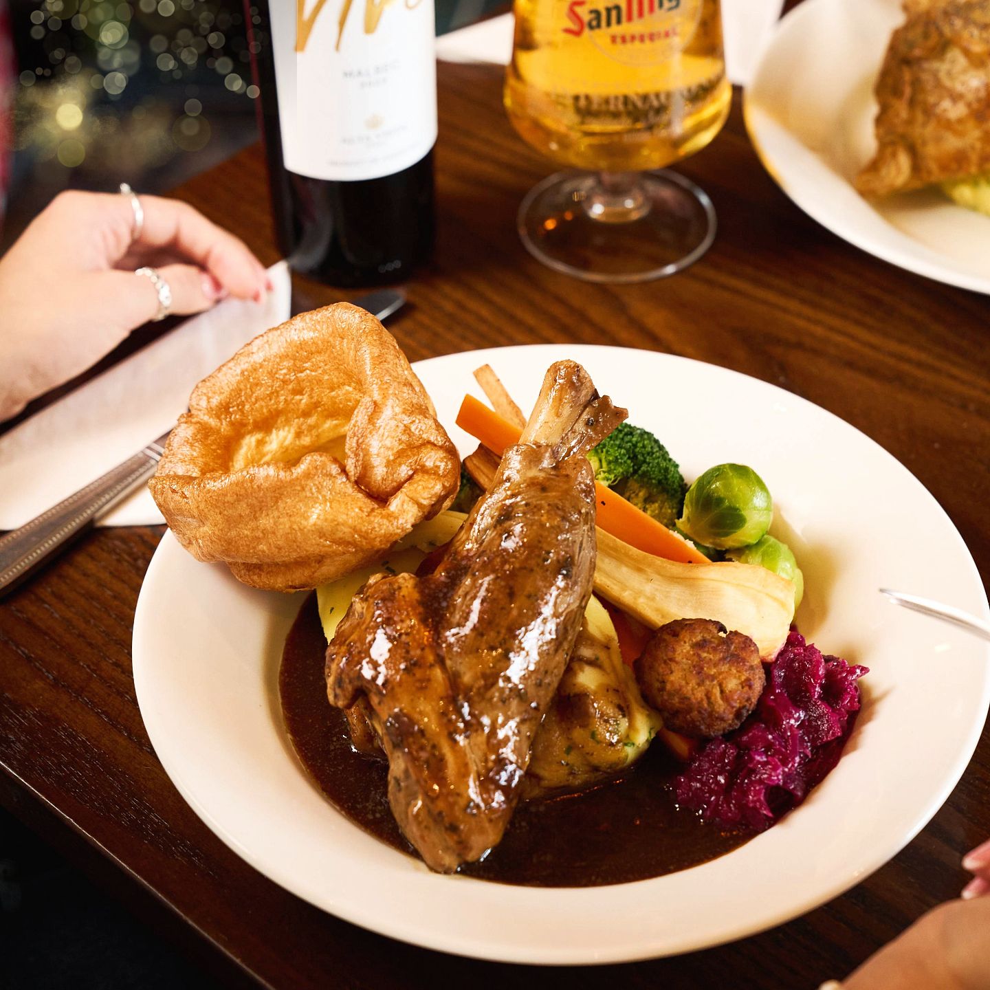 Christmas Day 2025 Lunch, Dinner & Dining at The Waterloo Cross in Cullompton